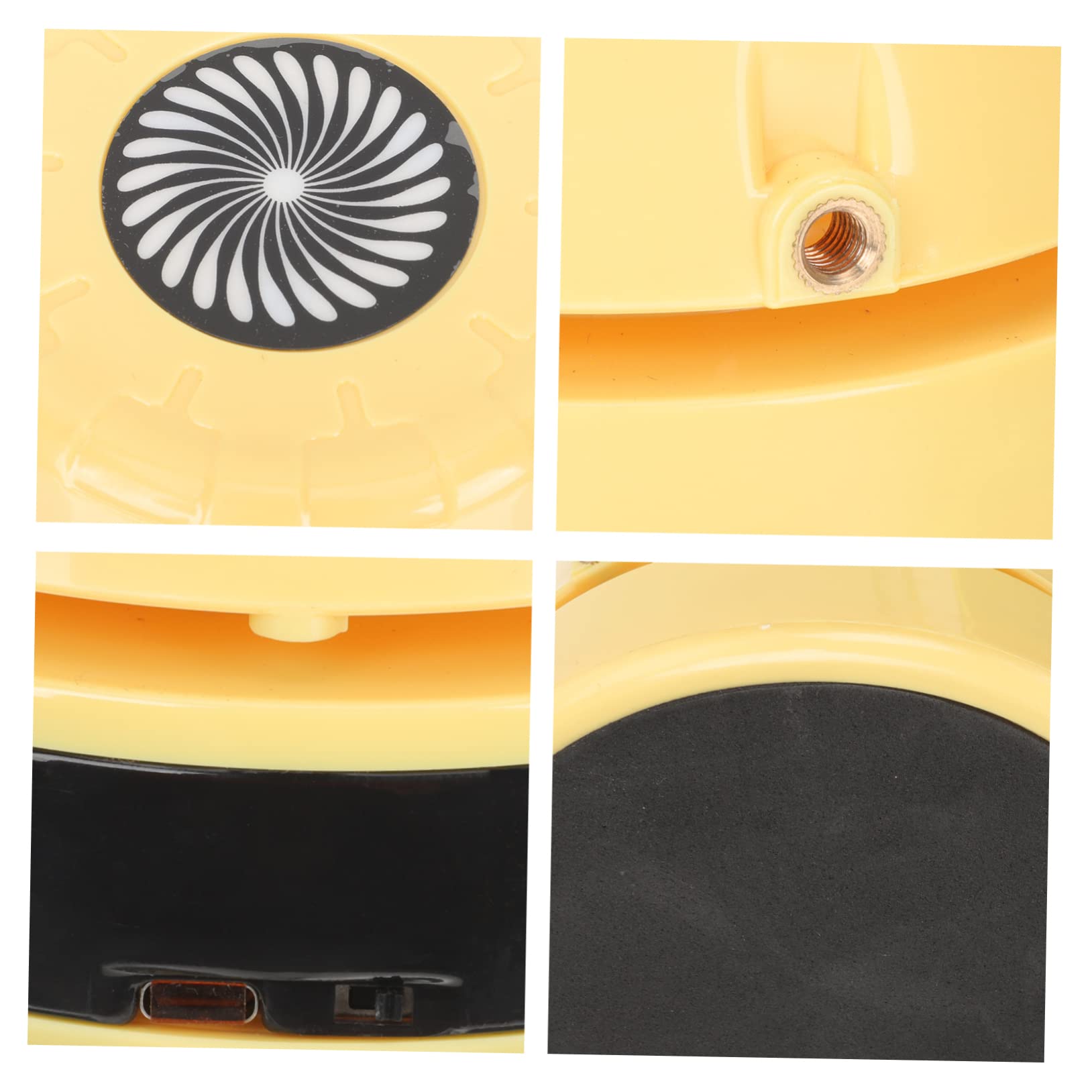 BESPORTBLE Cuerda de Saltar Automática 1 Juego Abs Amarilla para Fitness | Cable USB Incluido, Uso en Exteriores, Formato Portátil para Espacios Reducidos