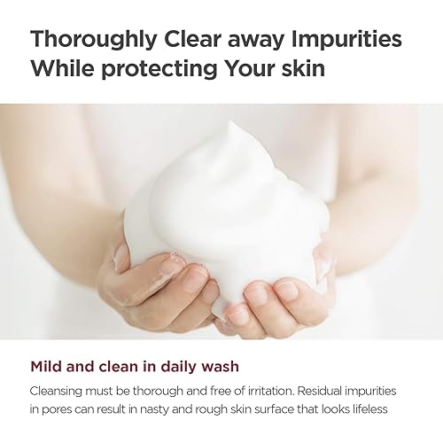 Miniatura 5 de MANYO FACTORY Lavado facial diario de espuma de soda de limpieza de poros profundos no irritante con vitamina C manzanilla Clean K-Beauty para