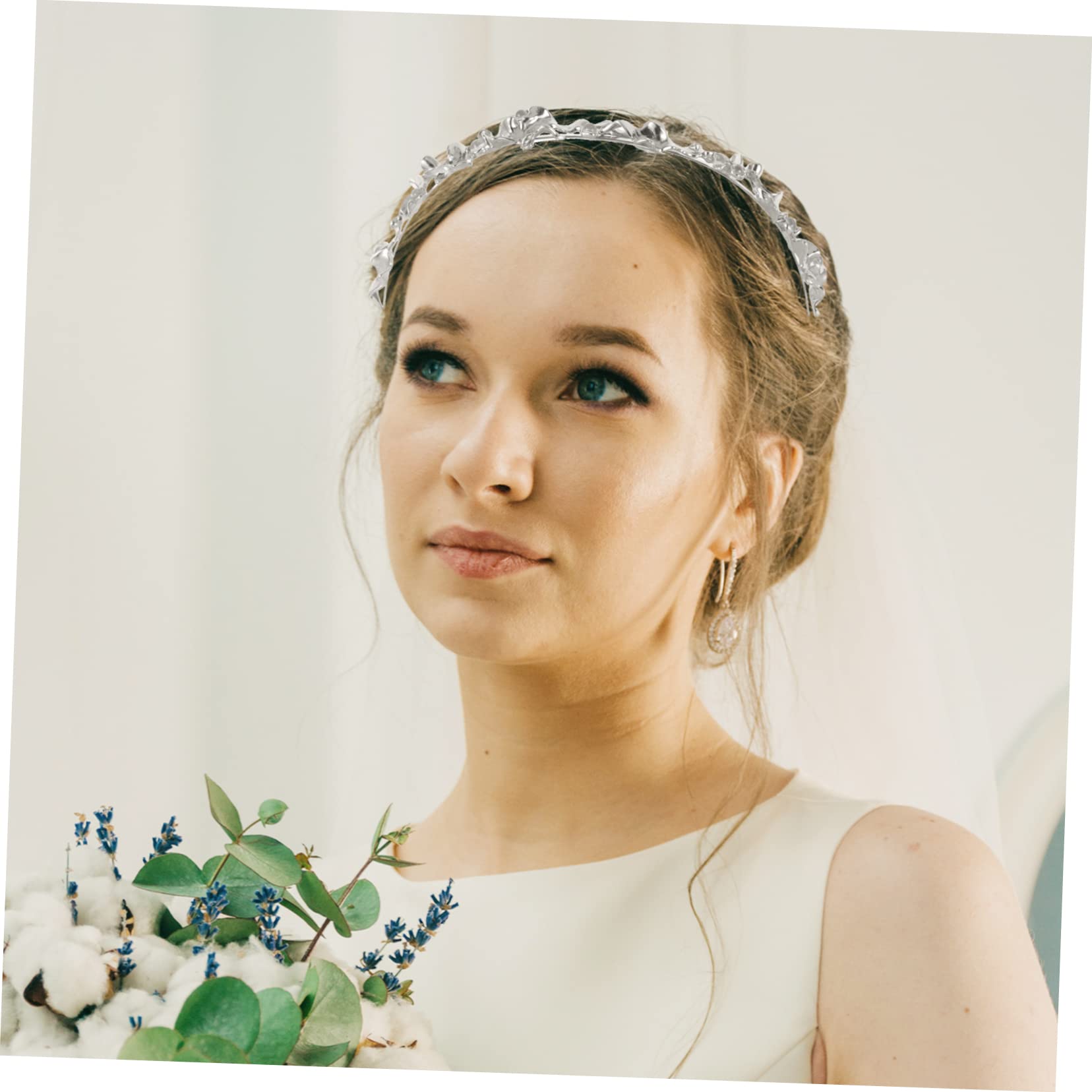 Didiseaon 4pezzi Cerchietto Metallico Elegante Con Roccaforte Strass Per Sposa Accessorio Chic Per Cerimonie e Feste Adatto Tutte Le Della Testa Per Nozze e Eventi Speciali