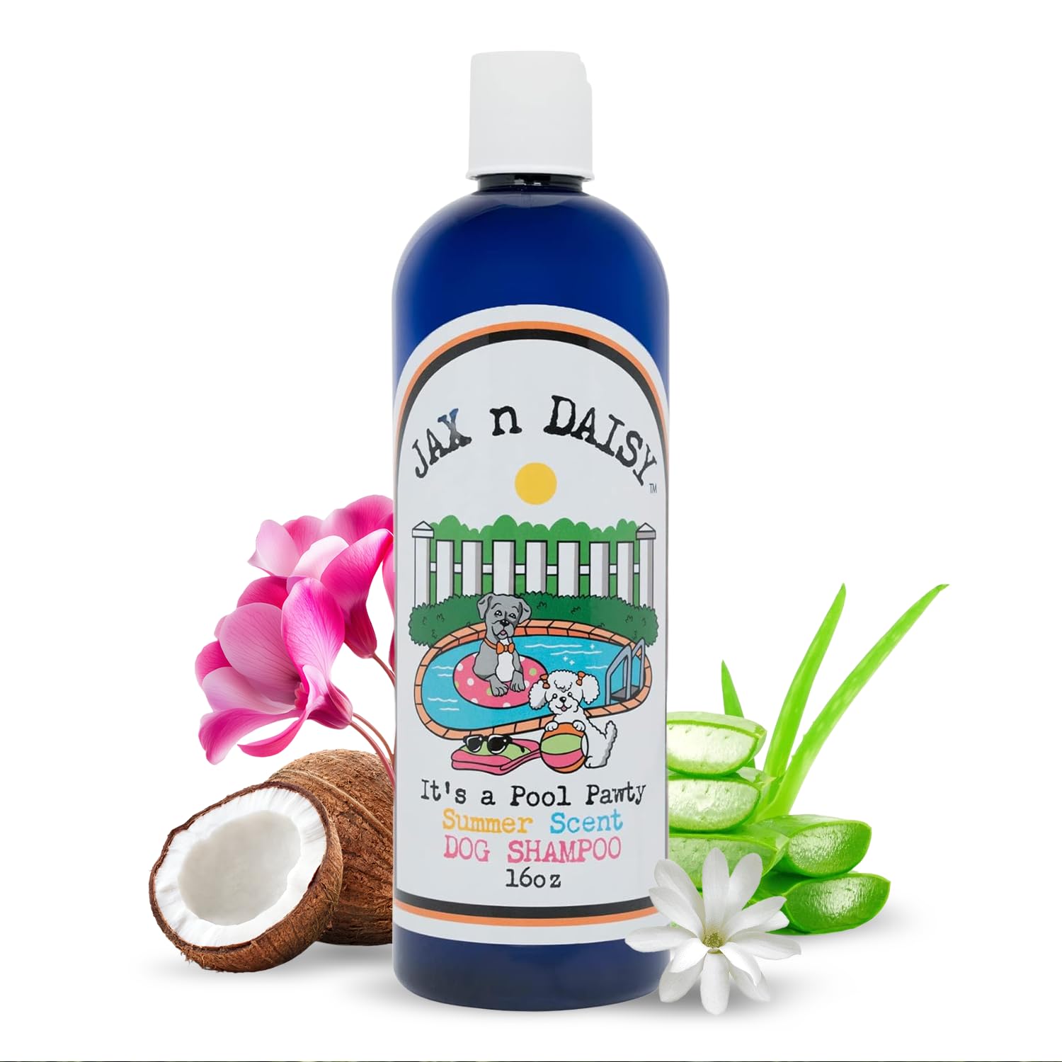 Amazon.com: Jax n Daisy it s a Pool Pawty Summer Scent Dog Shampoo