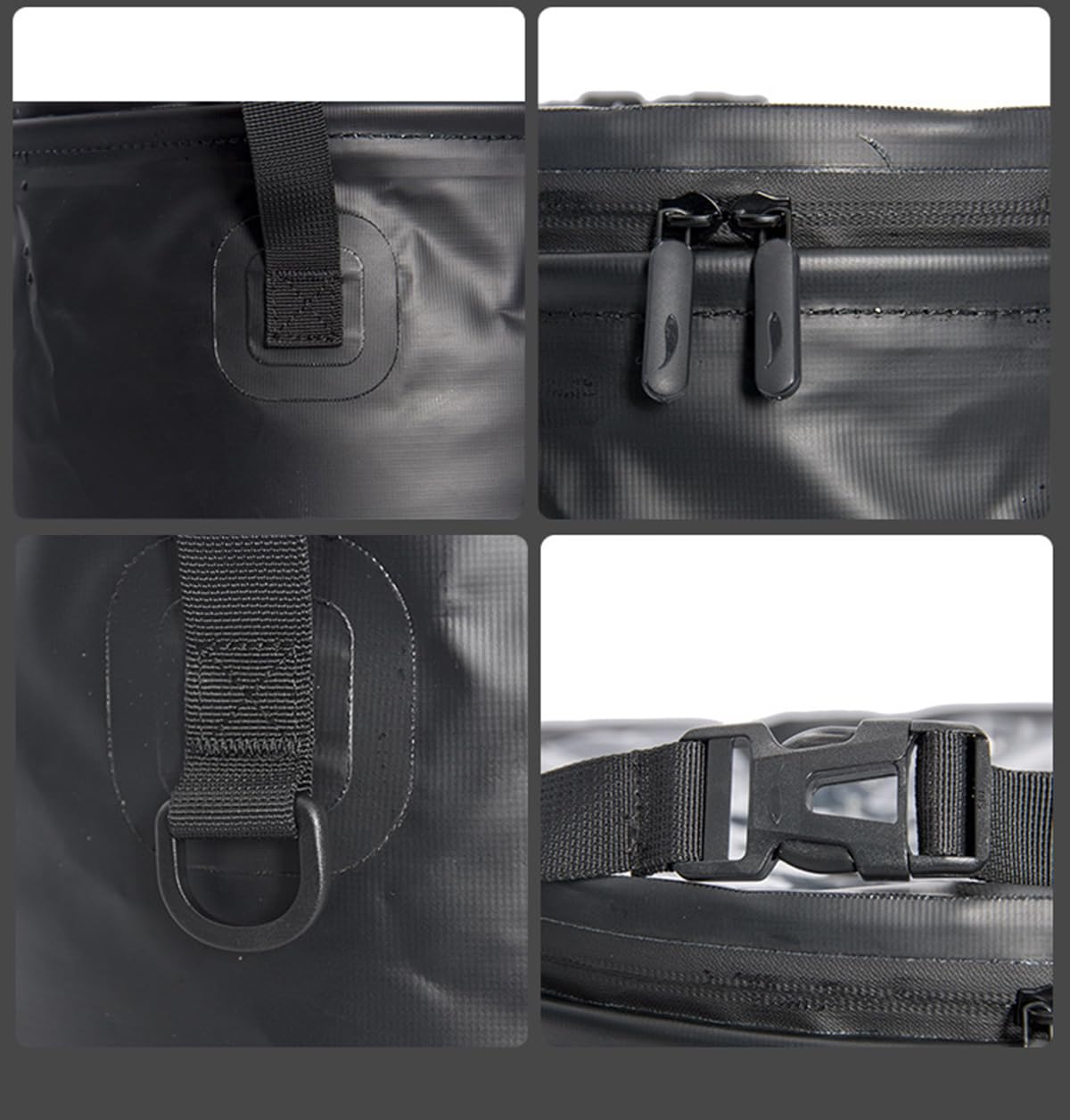 Secchio da Pesca Pieghevole per Campeggio Portatile Impermeabile Contenitore Dell'Acqua per Pesci Vivi 30.4x27CM