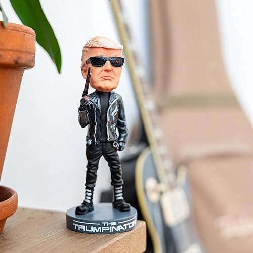 Miniatura 5 de Coleccionables de Donald Trump - Proud Patriots The Trumpinator: Donald Trump 2025 Bobblehead para partidarios de Trump y estadounidenses