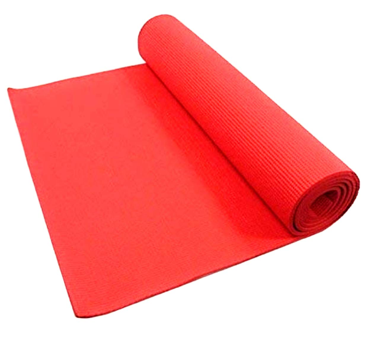 karun enterprises 4 mm Thick EVA Yoga Mat Non Slip Exercise Fitness Carpet Gymnastics Mats for Beginner (red) (B07VY48B3L) Amazon Price History, Amazon Price Tracker