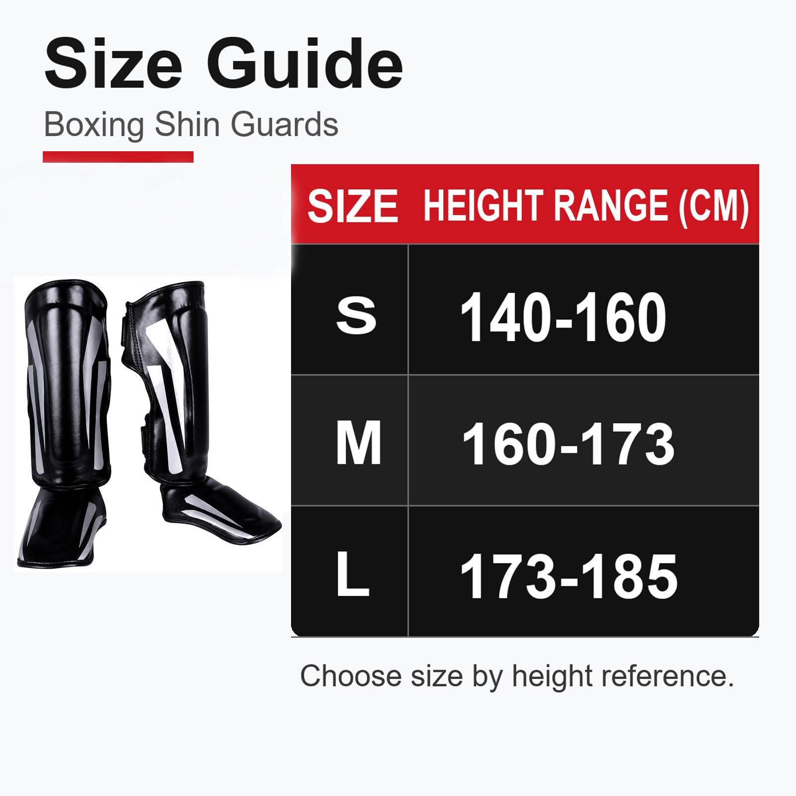 Parastinchi Piedi Protezione Shin Guard,Piedi Protezione Shin Guard,Boxing Parastinchi Uomo e Donna,Regolabili,Traspirante,per Boxe,Sport da Combattimento e Allenamento Quotidiano