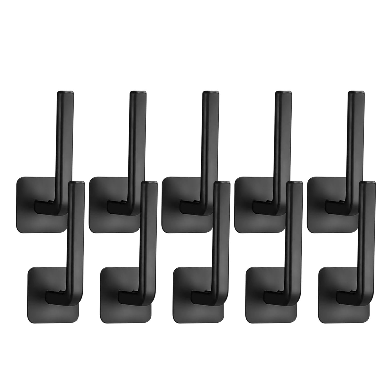 Multipurpose Strong Hook L-Shape Hat Hangers Strong Adhesive Hat Racks Organizers Baseball Caps Holders Baseball Caps Holders