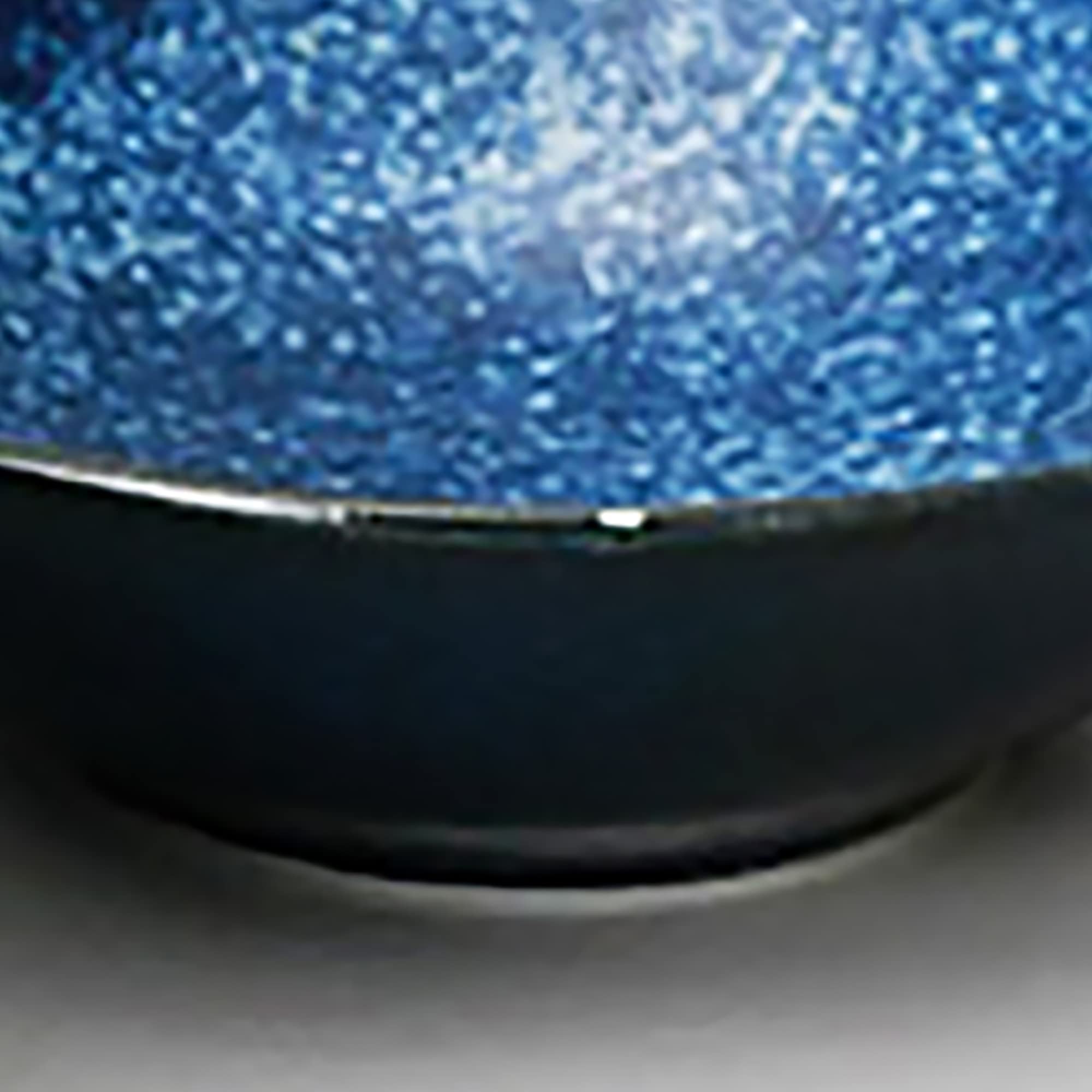 Amazon.co.jp: 日本陶彩 窯変紺 フルーツ鉢揃 : ホーム＆キッチン