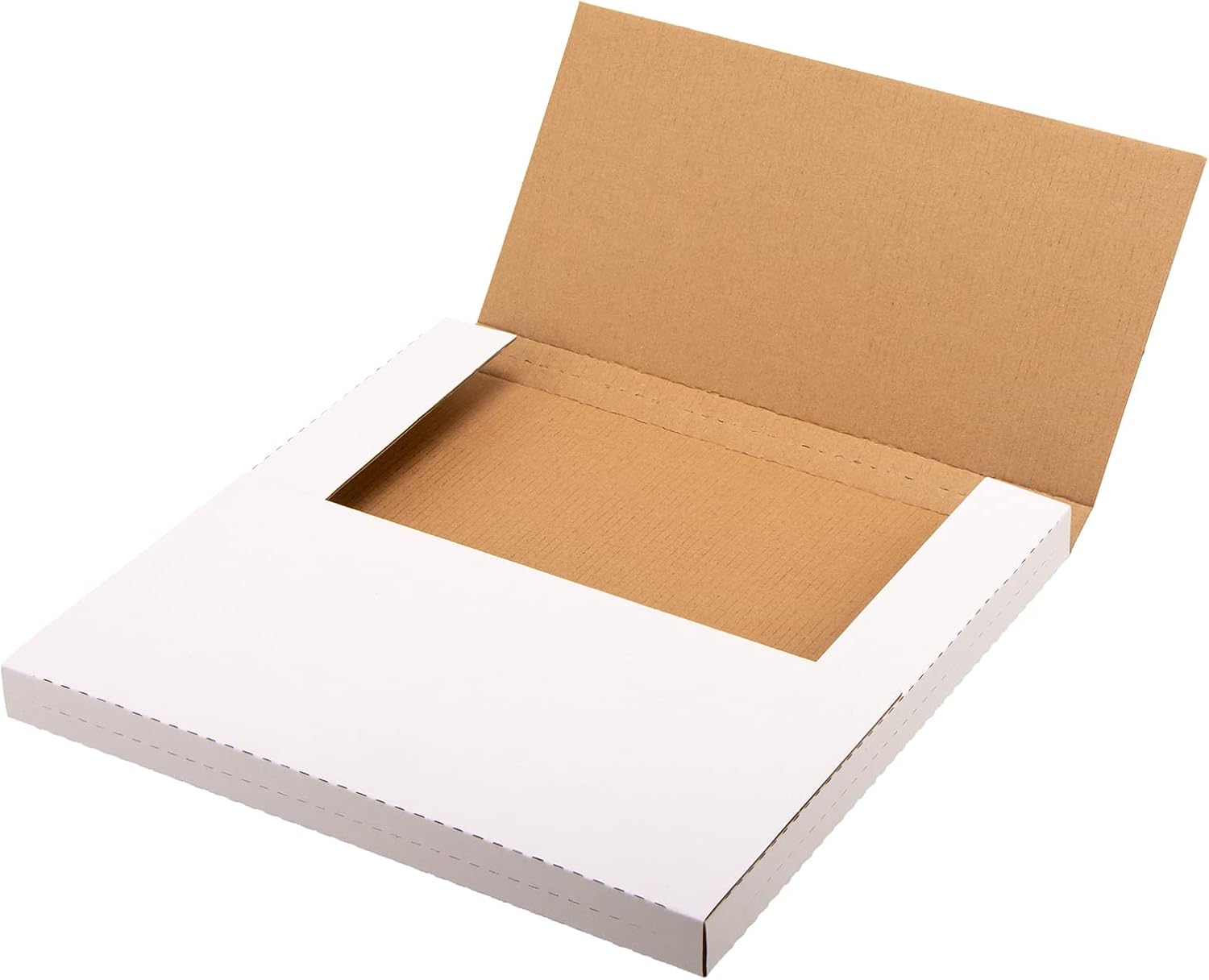 White Vinyl Record Mailers 13 x 13 x 1 Inch LP Mailing