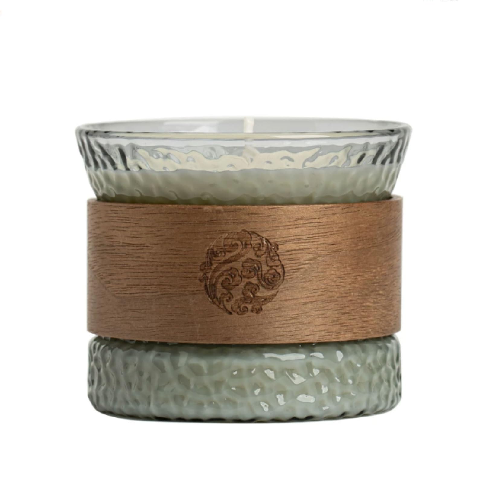 Exquisit Keramikkerzen, wiederverwendbare Kerzen im Glas, moderne Aromatherapie-Kerze, langlebig, sauberes Brennen for Schlafzimmer, Büro weich