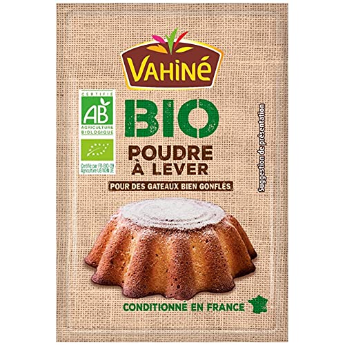 VAHINE | Poudre À Lever Bio 5X7G | Lot De (5) | livraison offerte
