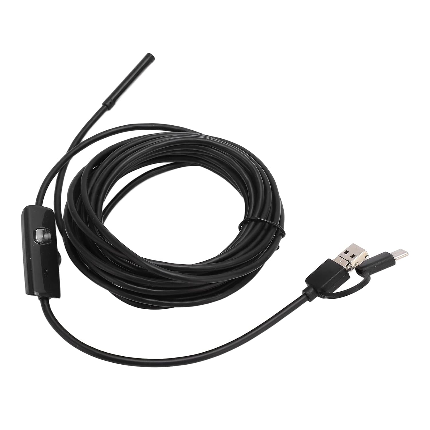Endoscope, IP67 Waterproof 67° Viewing Angle 5V Borescope 640x480