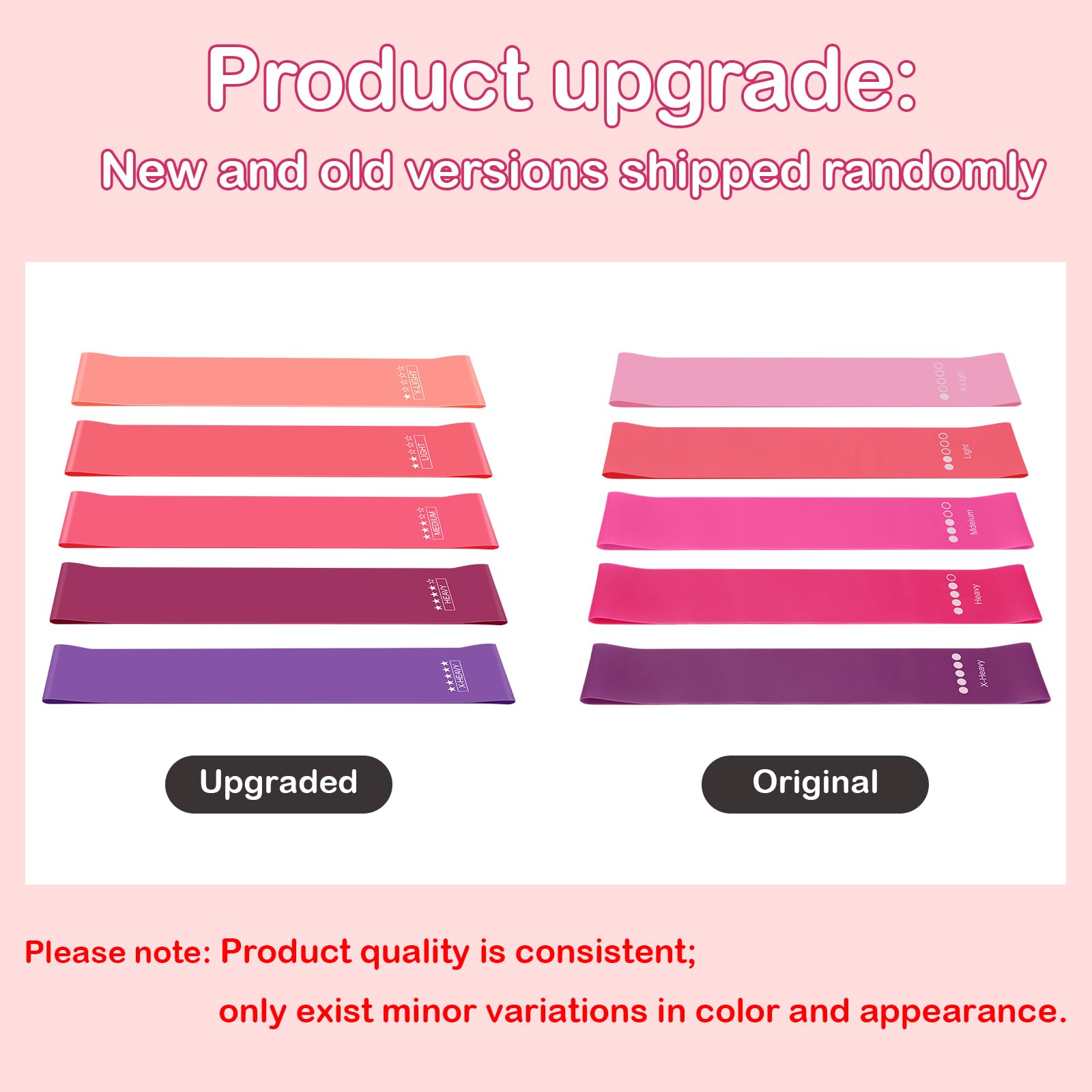 Hoedia Pilates Kit for Women, Pilates Equipment Ring and Ball Set with Resistance Bands, Yoga Strap, Core Sliders, Socks, Bag & Guide for Starter Home Workout Fitness Gym Essentials, Pink