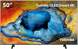 Smart TV DLED 50" 4K Toshiba 50C350NS VIDAA 3 HDMI 2 USB Wi-Fi - TB029M