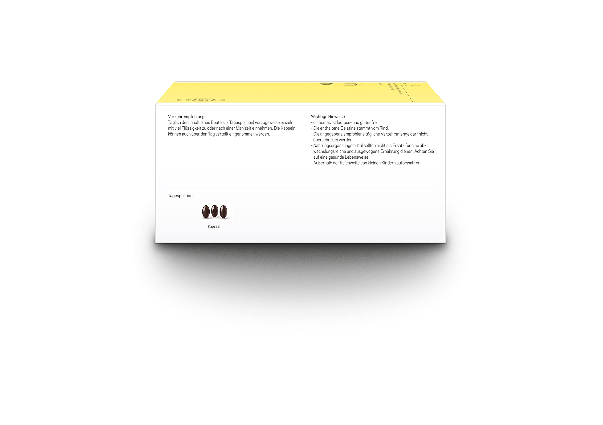 orthomac® Kapseln 90 Tagesportionen (198g)