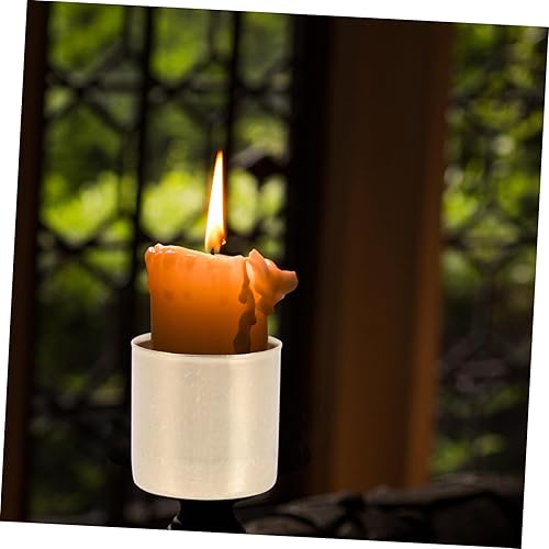 Miniatura 6 de IMIKEYA 6 portavelas para decoración del hogar, cenas, fiestas, bodas, diseño premium para ambiente romántico, centros de mesa