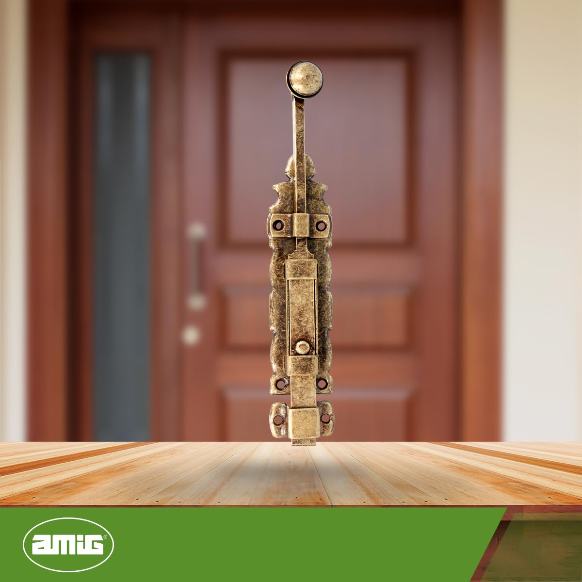 Amig - Verrou De Superposition En Acier | Sécurité Renforcée Pour Portes | Installation Facile | Résistant à La Corrosion | Modèle Amig 22557 | 3 Clés | Leroy Merlin