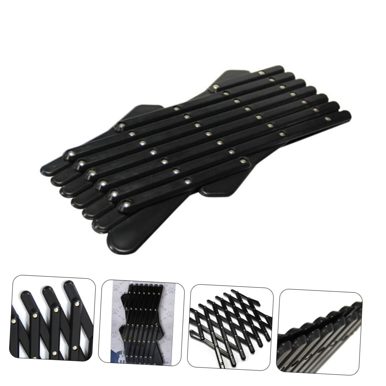 COLLBATH 1Pc Portable Pet Barrier Fence Safety Car Window Protection Mesh for Fits Cars Durable Material Increases Ventilation Security