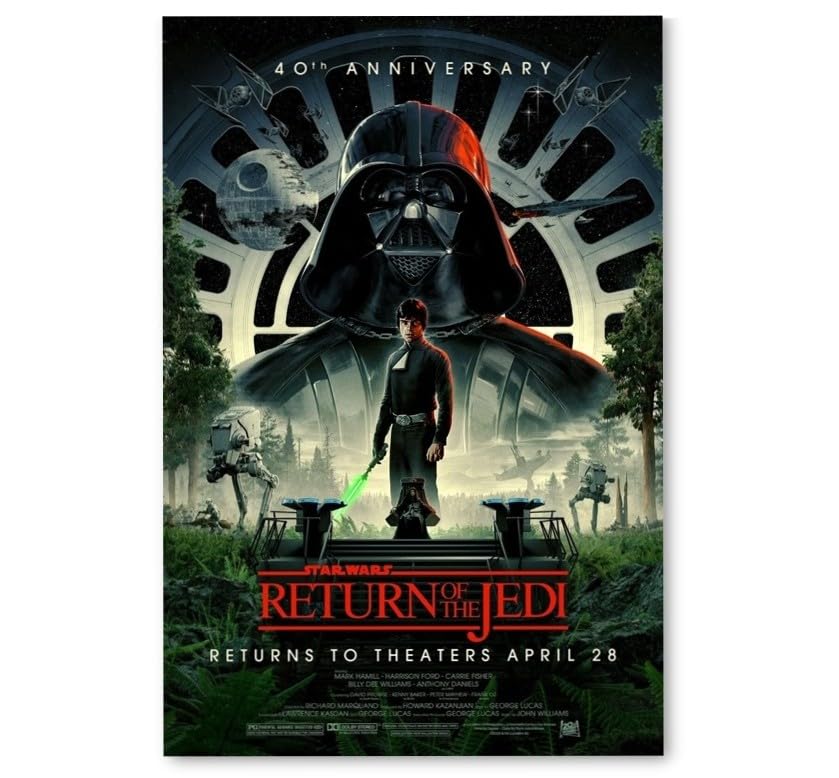 Amazon.co.jp: 映画ポスター スターウォーズ エピソード6 ジェダイの