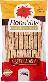 Biscoito Sete Capas Flor Do Vale 300g
