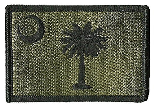 South Carolina Tactical Patch - Olive Drab
