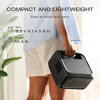 Amazon.com : EF ECOFLOW Portable Power Station RIVER 3 Plus