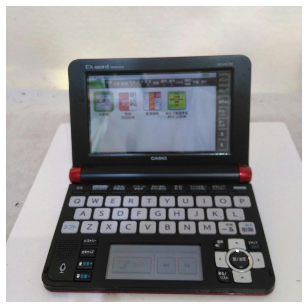 Amazon | カシオ casio EX-word XD-U6100DR レッド | 電子辞書
