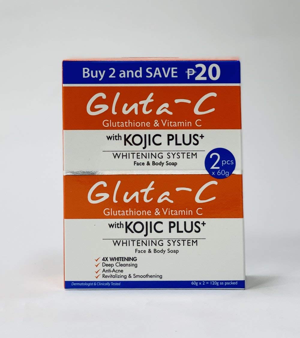 Gluta C Kojic Plus Soap - 2 x 60g