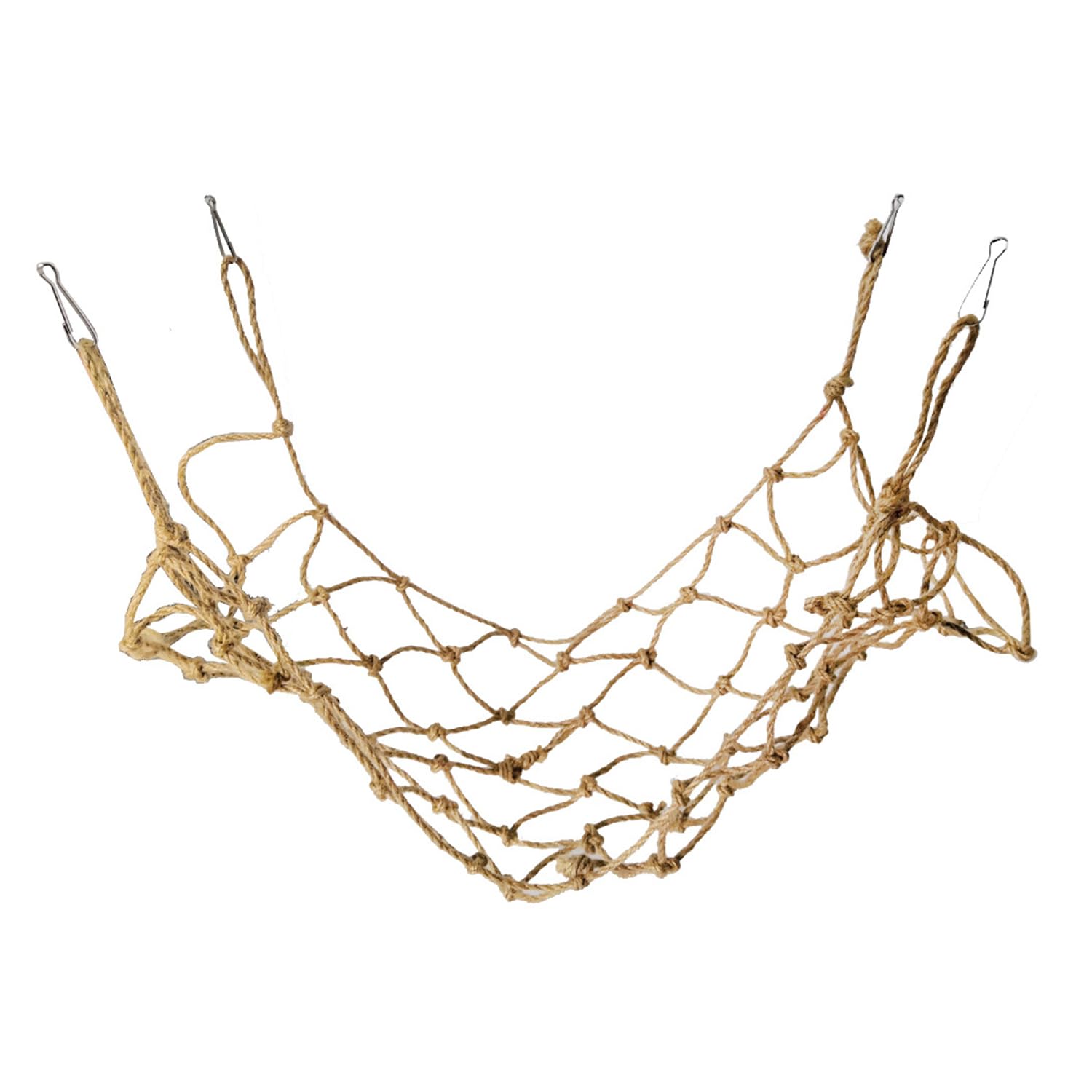 Bohue Bird Climbing Rope Net Hamster Training Net With Hooks Birds Toys Parrot Toys Set Hammock Net Cotton Rope Climbing Net Hanging Bed Toy Pet Toys - Image 3