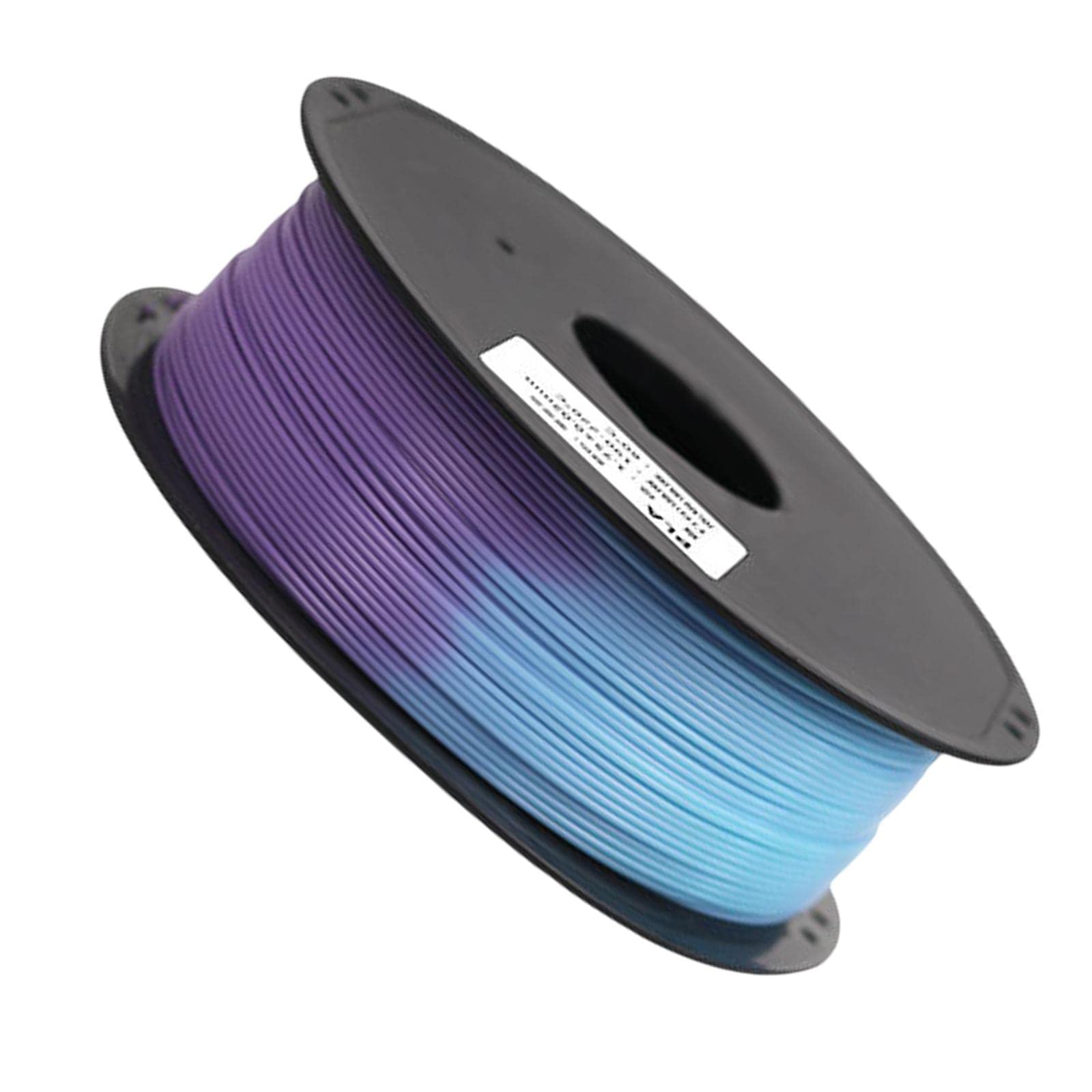 pla 3d printer filament environmentally friendly dimensional accuracy 1.75mm purple to blue