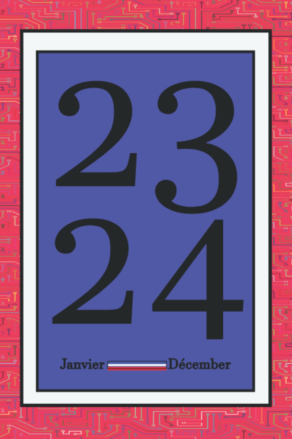 23-24: agenda pour les 23 et 24 ans.Un mois en deux pages (French Edition)