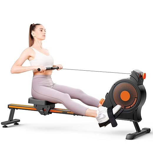 Magnetic/Water Rowing Machine with Upgrade 16 Resistance Levels