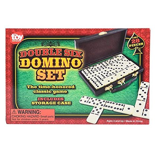 Amazon.com: 28 Piece Domino Set-Premium Classic Double Six in