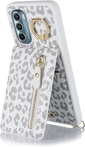 Miniatura 7 de Jaorty Funda para Motorola Moto G Stylus 5G (2022) para mujer con tarjetero de 6.8 pulgadas XT2215, funda para Moto G Stylus 5G (2022) con correa,