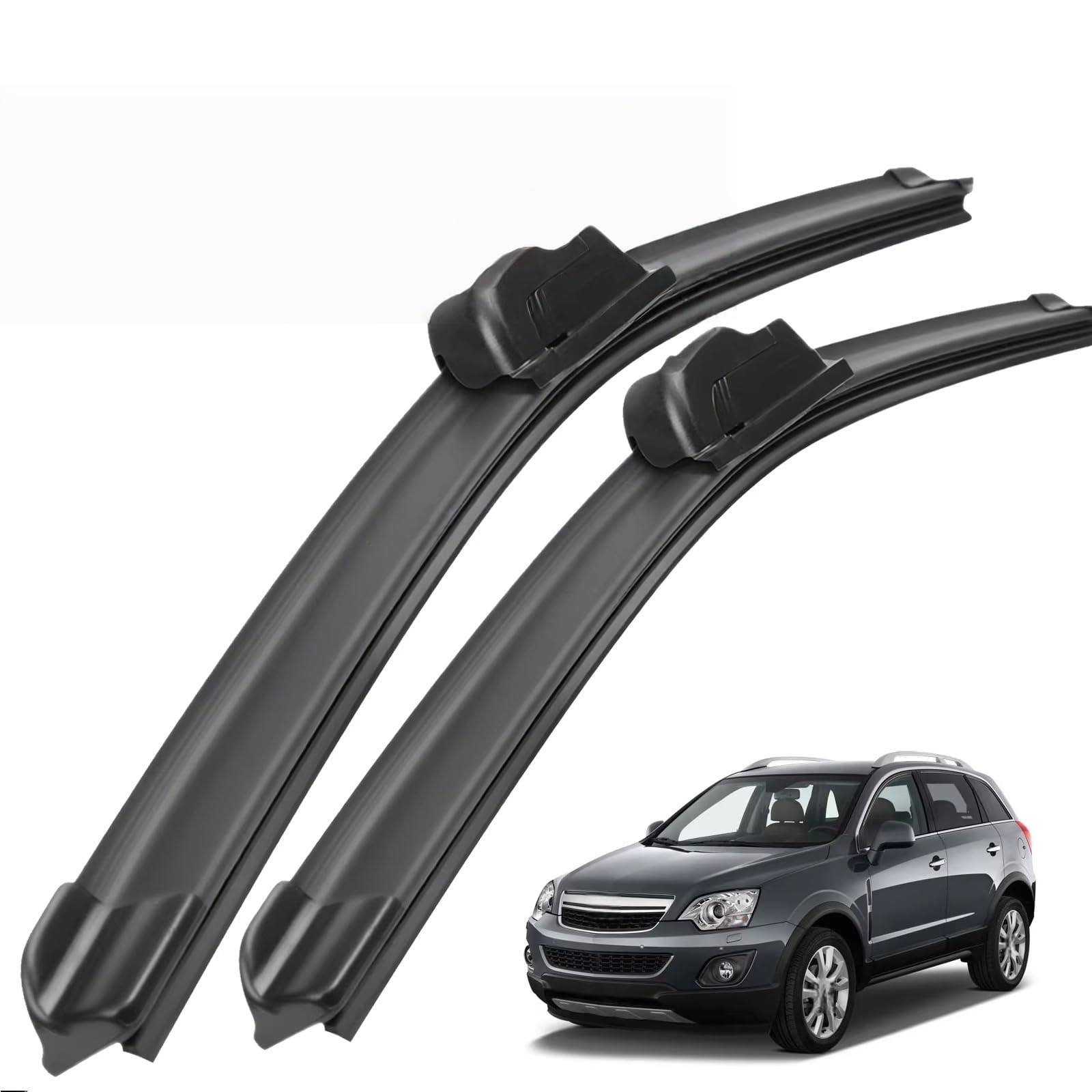 PAPEP Windscreen Wiper Blades for Opel Antara 2006-2017 24"+16", Front Replacement Wipers OEM Quality Water Repellent Rubber Automotive Windshield