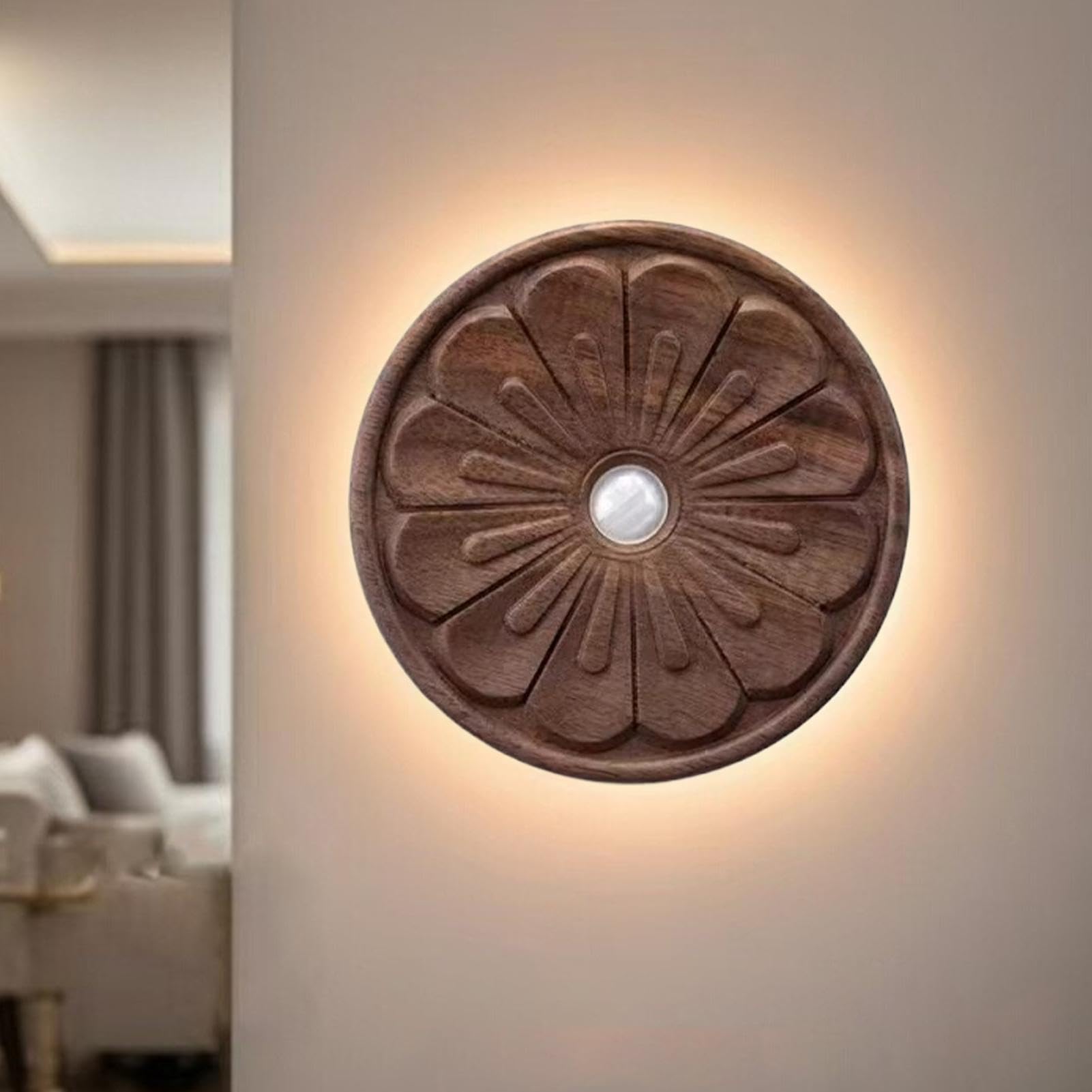 Luces Decorativas De Pared Iluminación Ambiental Con Sensor De Movimiento