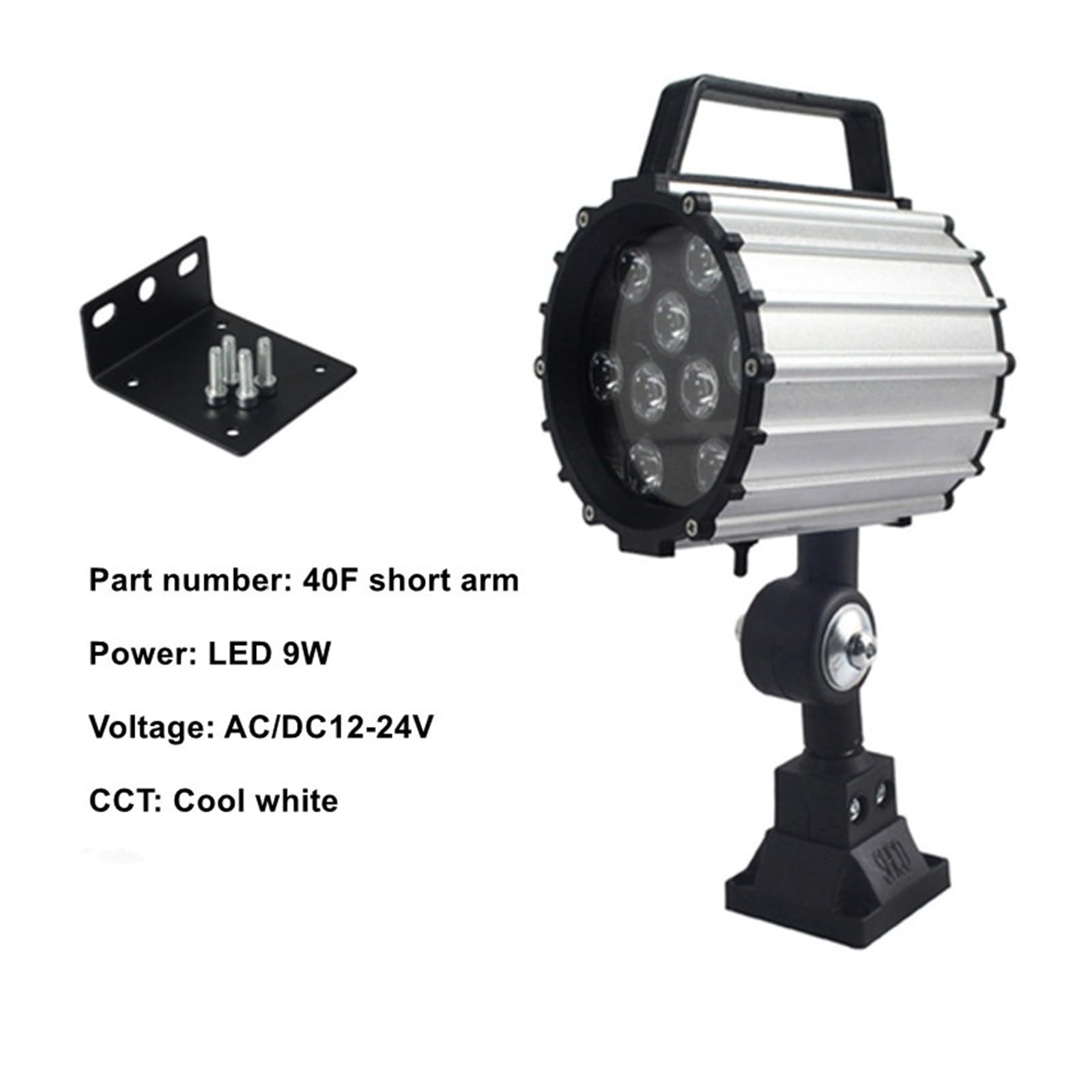 7 W/18 W/24 W LED lampa robocza obrabiarki długie ramię sprzęt tokarka dziurkacz wodoodporna lampa przeciwwybuchowa 24 V/220 V