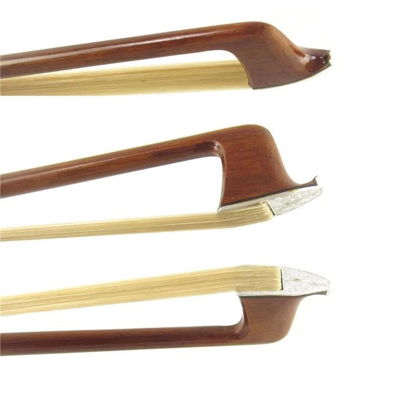 Archetti Per Violino Per Principianti Archetto Per Violino In Legno Naturale Argentato Realizzato Con Crine Di Cavallo