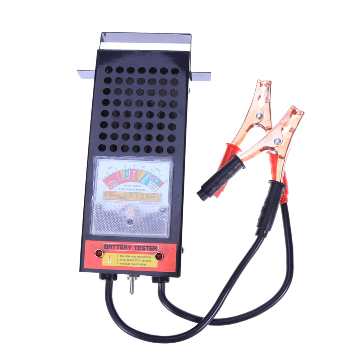 Batterietester 6-12v 100 Ampere mit Edelstahl für Auto Batterien