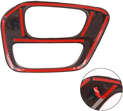 Miniatura 2 de Voodonala para Challenger Cubiertas de panel de cambio de marchas, accesorios decorativos para Dodge Challenger 2015-2022 (rojo)