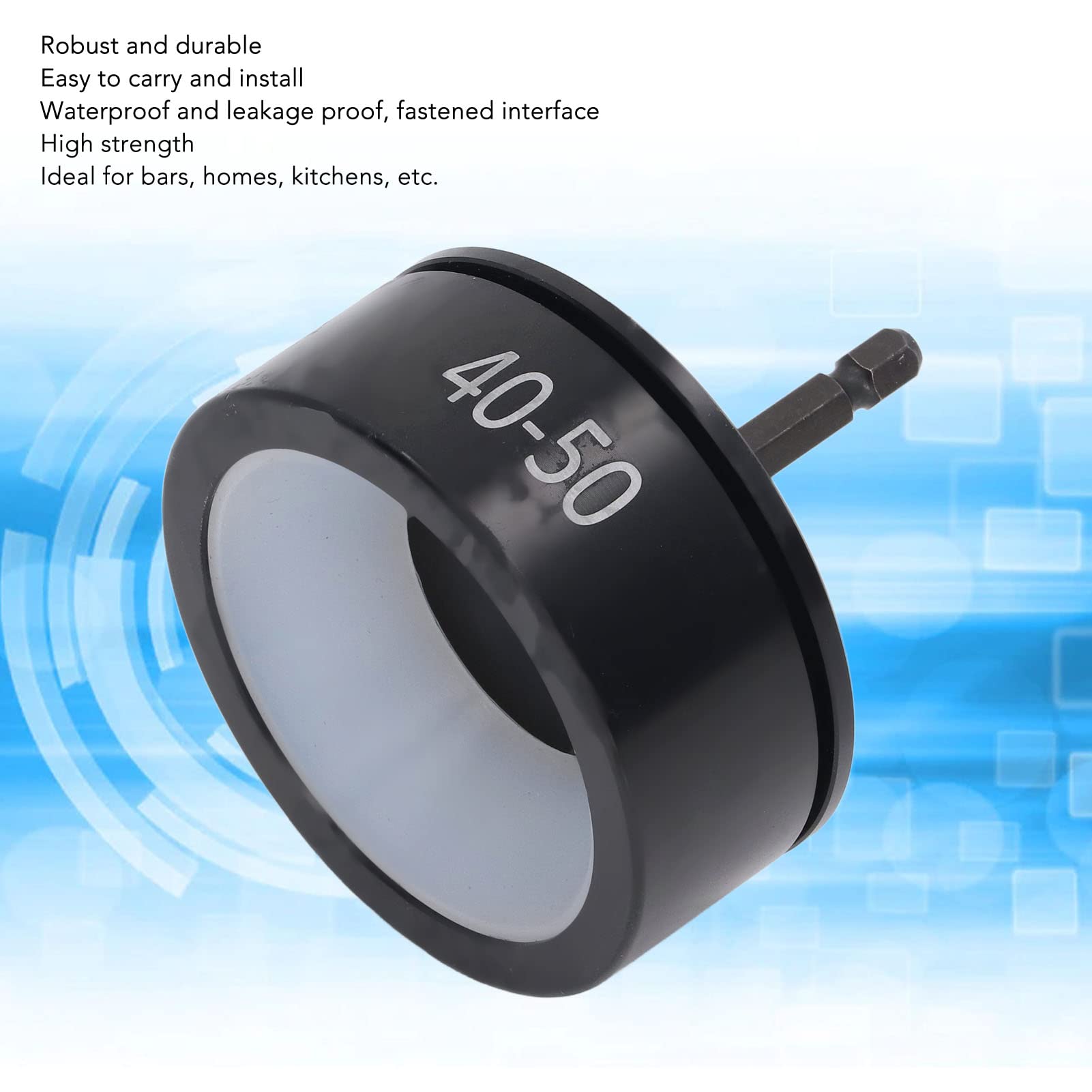 Yunir Embout De Machine De Capsulage électrique, Caoutchouc Métallique Durable, Installation Facile, économie De Travail, Machine De Capsulage électrique, Capsuleuse De