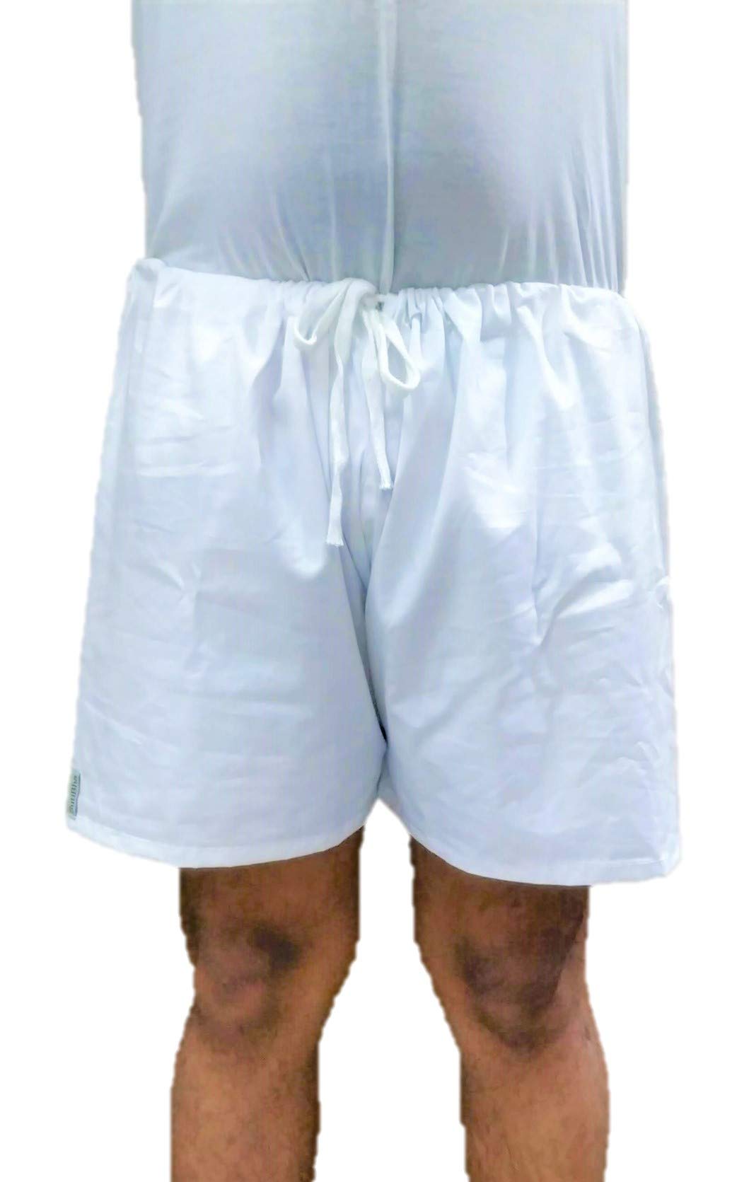 White Cotton Underwear for Men | Janghiya | Lattha