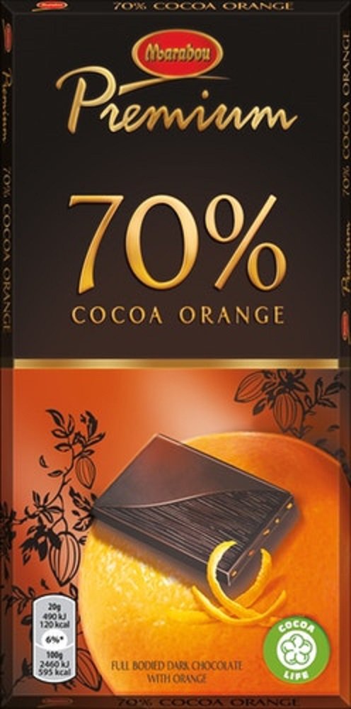 Rexim Marabou Premium Dark Orange Chocolate, 100 g