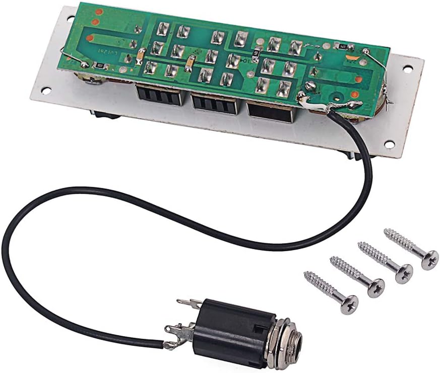 Alnicov Wired Loaded Control Plate Harness Switch Knobs，for Guitar Parts Replace