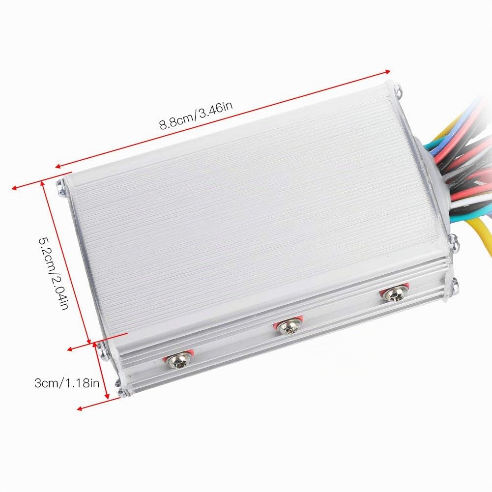 Centralina Bici Elettrica 36v 250w,Regolatore del Motore Senza Spazzole con Il Pannello LCD Impermeabile 36v-48v Electric Bike Controller Kit per Scooter Elettrico
