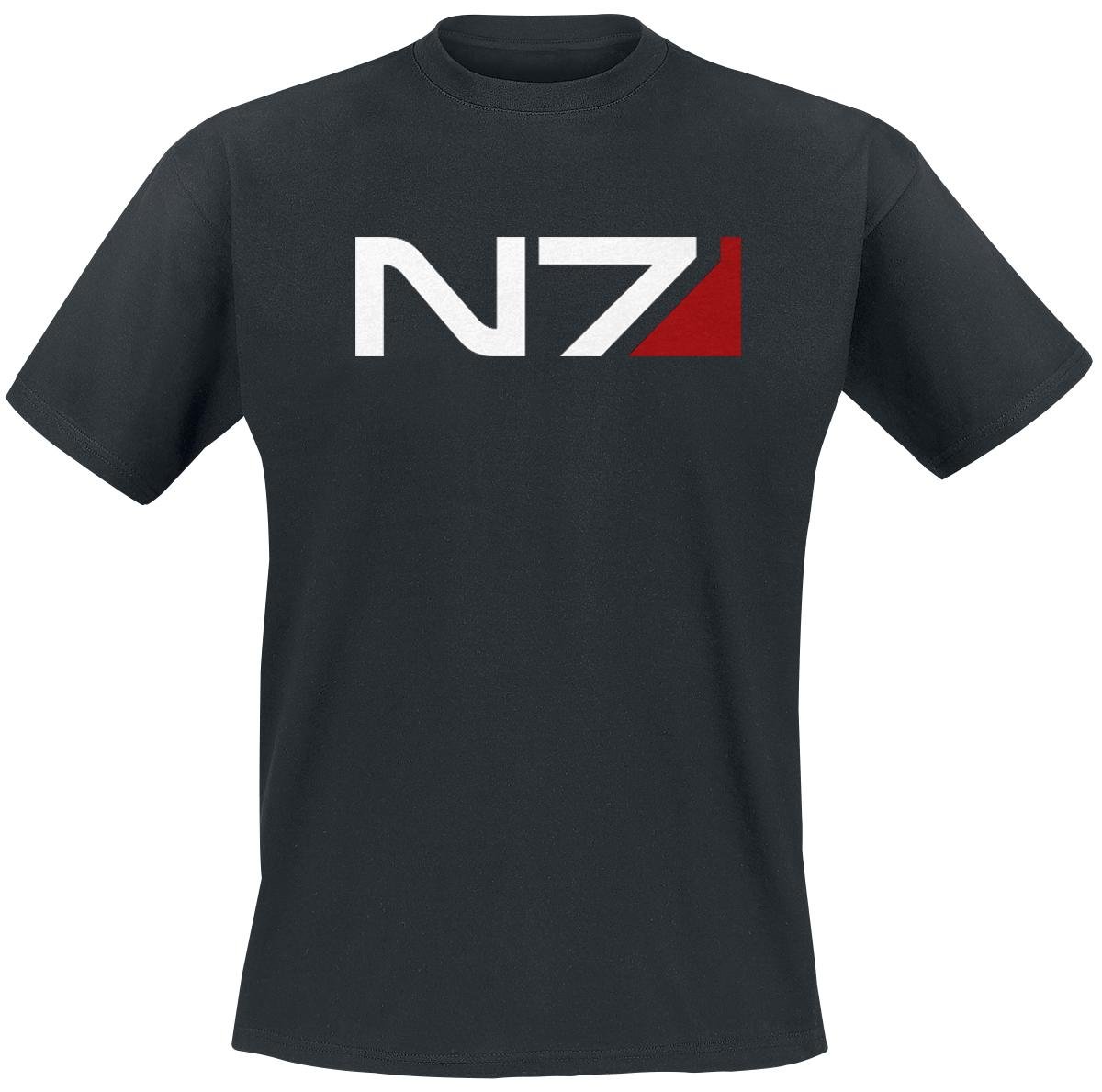 Mass Effect Andromeda - N7 Classic Logo T-Shirt black XL