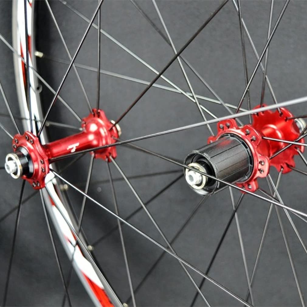 Jaquette à vélo de Route 700C,CV Roues de vélo de Course de Frein Libération Rapide Jantes à Double paroi de 30 mm for 7-8-9-10-11 Vitesse Roues de Cyclisme Wheelset