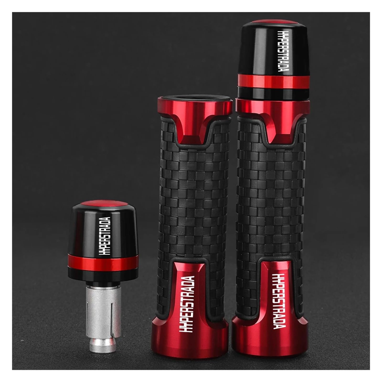 Motociclo Manubri Per Hyperstrada 821 2013 2014 2015 HYPERSTRADA821 Moto 7/8 "22mm Manopole Manubrio Impugnatura Estremità Spina Cursore Caps