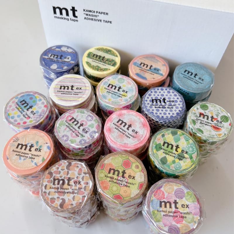 Amazon.co.jp: マスキングテープ mt exシリーズ 8個 福袋 セット