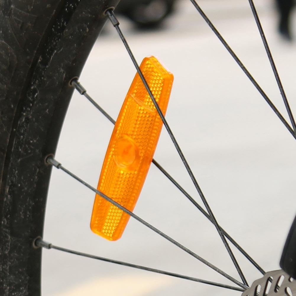 Fietsen Reflectoren – 48 Stuks – Spaakreflectoren – 80 Mm – Voor Alle Fietsen – 364° Reflectie – Eenvoudige Montage – Verbetert Zichtbaarheid En Veiligheid