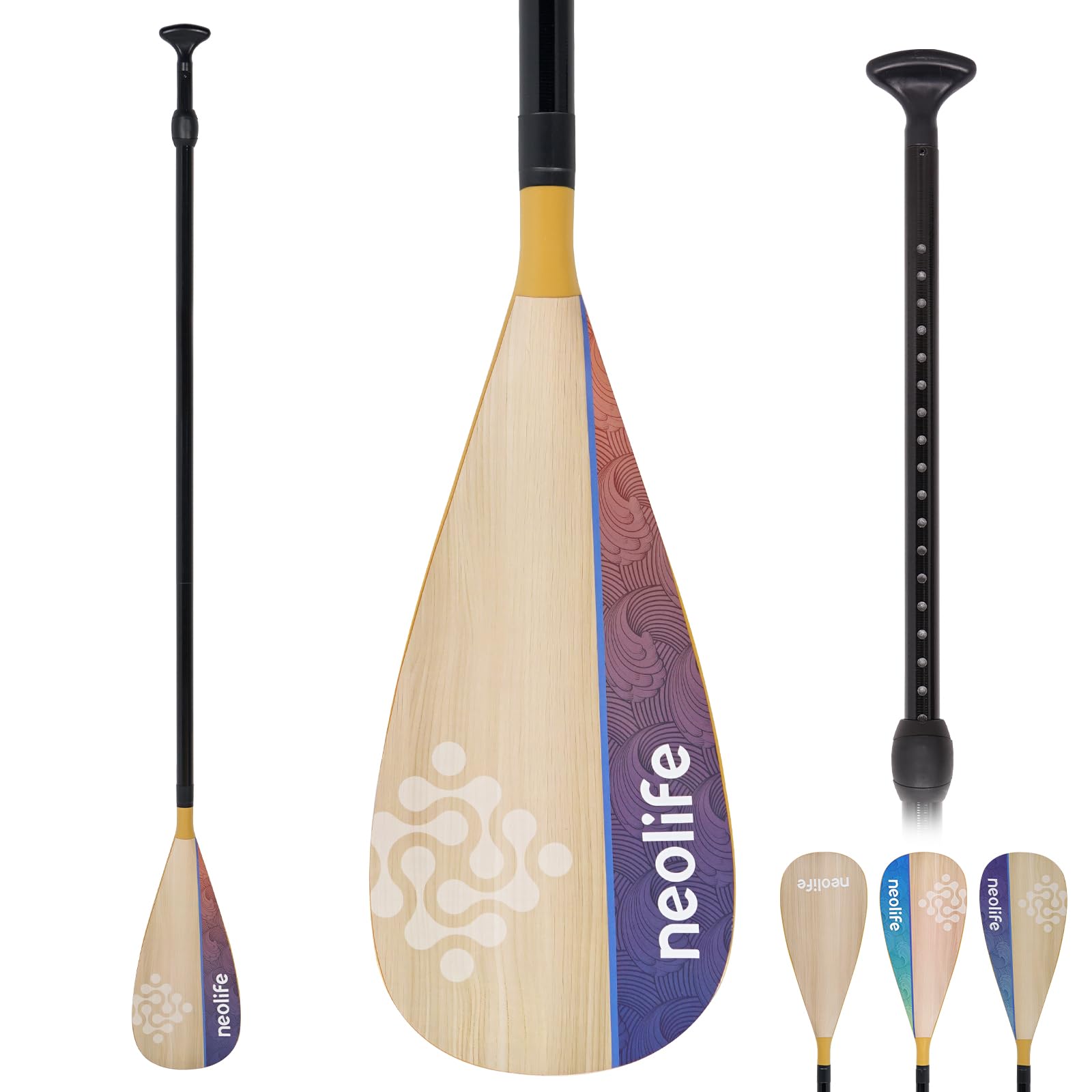 LINGVUM SUP Paddleboard Paddle, Adjustable Stand-Up Paddle Board Paddle