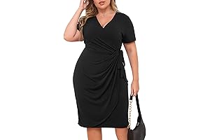 Flattering Plus Size Midi Dress: A Curvy Figure's Dream